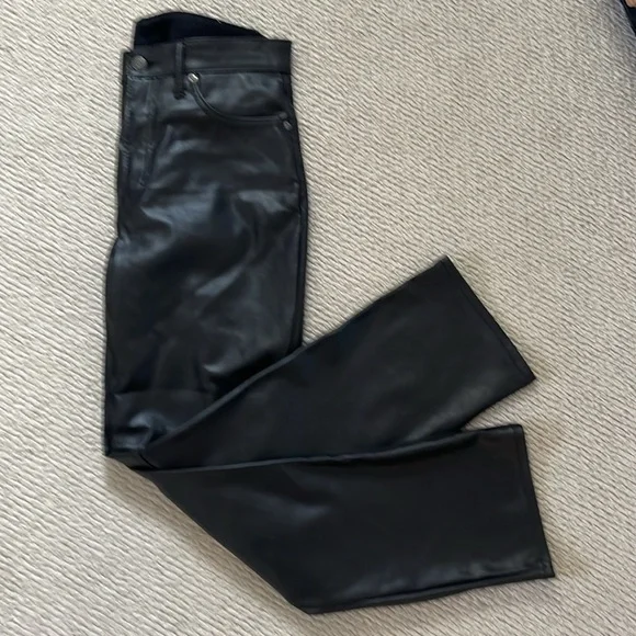 Gap faux leather pants, ultra soft! - Picture 1 of 9